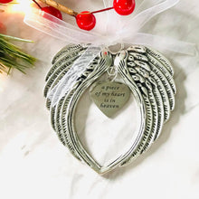 Load image into Gallery viewer, Angel Wing Memorial Christmas Ornament | Christmas