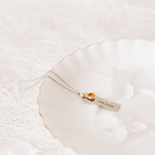 Load image into Gallery viewer, Name Bar Necklace