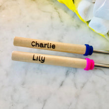 Load image into Gallery viewer, Personalized Campfire Roasting Stick