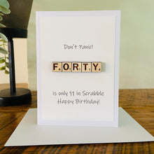 Load image into Gallery viewer, Scrabble Themed Greeting Cards
