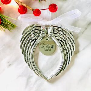 Angel Wing Memorial Christmas Ornament | Christmas