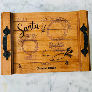 Personalized Christmas Eve Tray