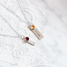 Load image into Gallery viewer, Tiny Tags Monogram Necklace
