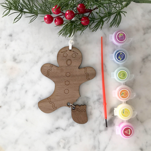OH SNAP! Gingerbread Man Ornament PIY Kit
